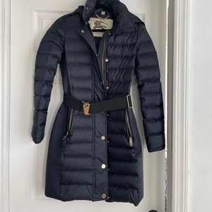 NWOT Burberry puffer size 0